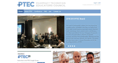 Desktop Screenshot of pharmacytecheducators.com